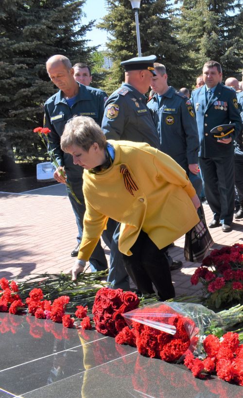 Митинг, посвященный 78 годовщине Победы