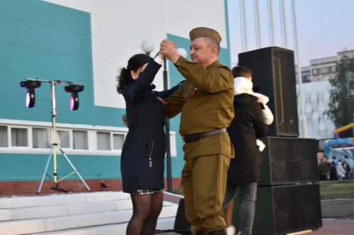 Митинг, посвященный 78 годовщине Победы