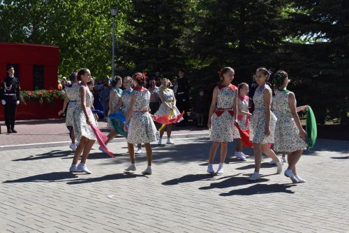 Митинг, посвященный 78 годовщине Победы