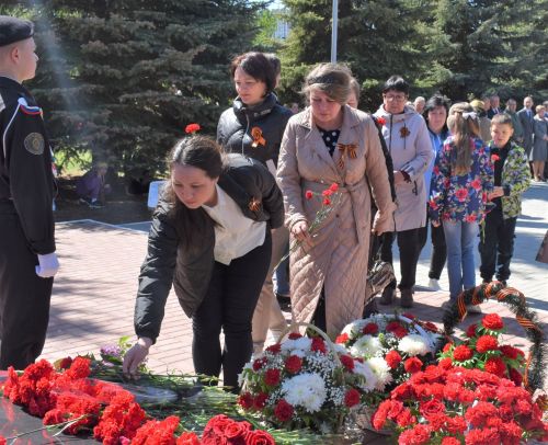 Митинг, посвященный 78 годовщине Победы