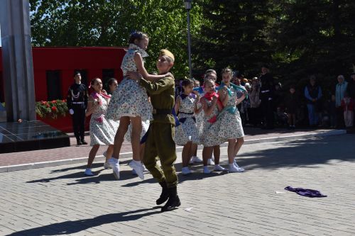 Митинг, посвященный 78 годовщине Победы