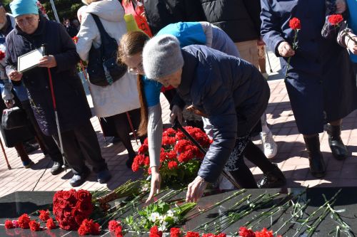 Митинг, посвященный 78 годовщине Победы