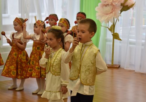 Праздник ко дню рождения татарского поэта в детском саду «Огонёк»