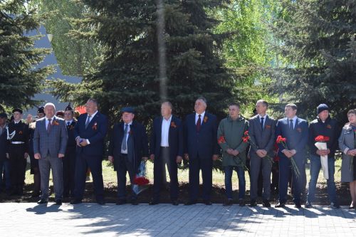 Митинг, посвященный 78 годовщине Победы