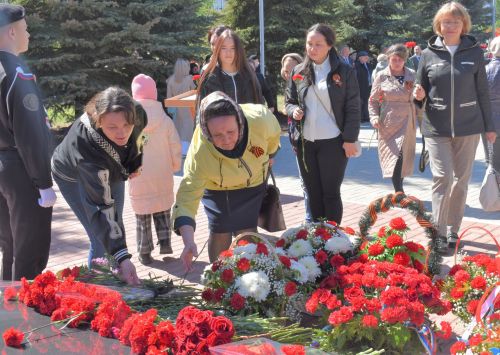 Митинг, посвященный 78 годовщине Победы