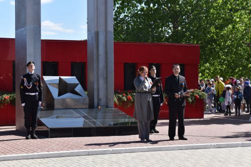 Митинг, посвященный 78 годовщине Победы