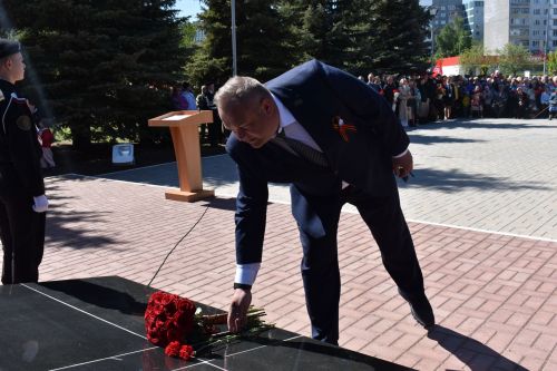 Митинг, посвященный 78 годовщине Победы