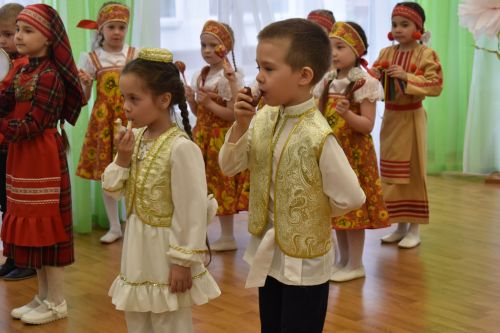 Праздник ко дню рождения татарского поэта в детском саду «Огонёк»