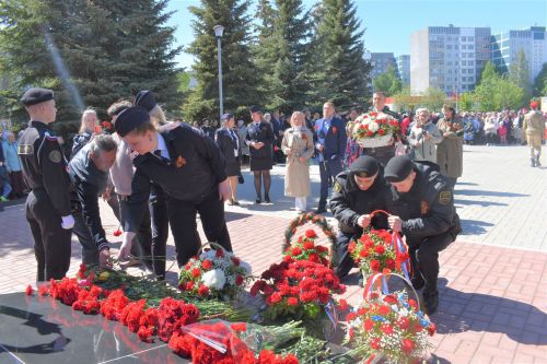 Митинг, посвященный 78 годовщине Победы