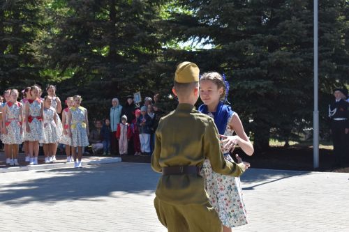 Митинг, посвященный 78 годовщине Победы