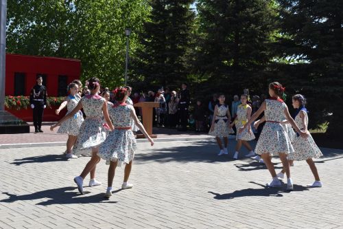 Митинг, посвященный 78 годовщине Победы