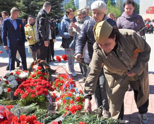Митинг, посвященный 78 годовщине Победы