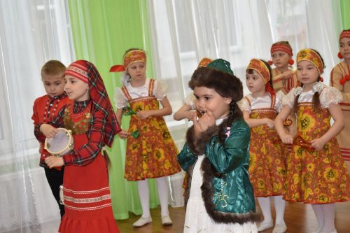 Праздник ко дню рождения татарского поэта в детском саду «Огонёк»