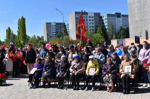 Митинг, посвященный 78 годовщине Победы