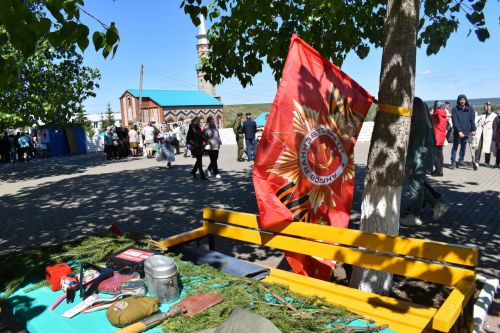 Митинг, посвященный 78 годовщине Победы
