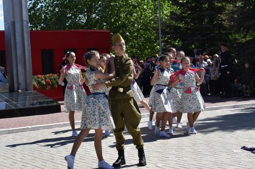 Митинг, посвященный 78 годовщине Победы