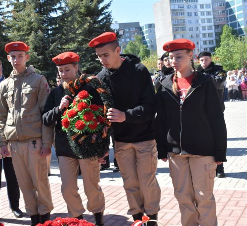 Митинг, посвященный 78 годовщине Победы