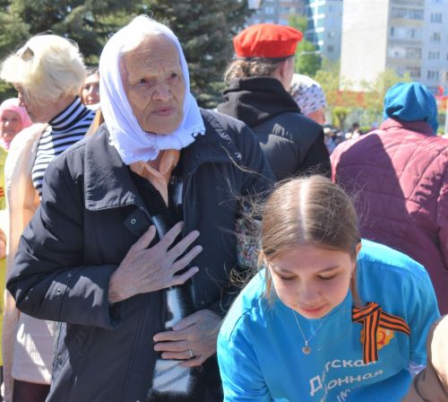 Митинг, посвященный 78 годовщине Победы
