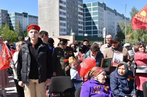 Митинг, посвященный 78 годовщине Победы
