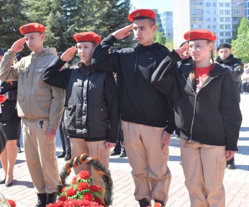 Митинг, посвященный 78 годовщине Победы