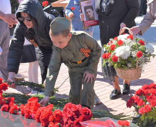 Митинг, посвященный 78 годовщине Победы