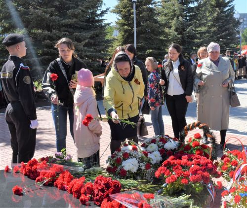 Митинг, посвященный 78 годовщине Победы