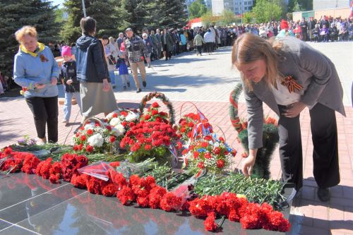 Митинг, посвященный 78 годовщине Победы