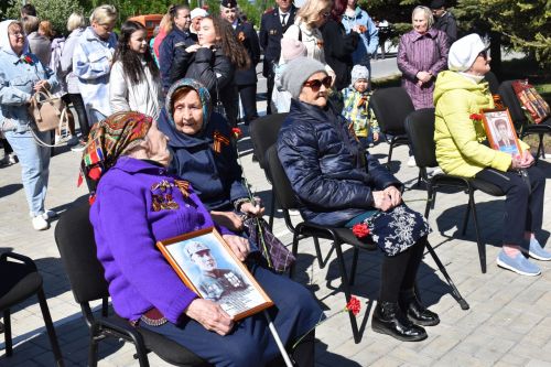 Митинг, посвященный 78 годовщине Победы