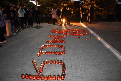 Митинг, посвященный 78 годовщине Победы