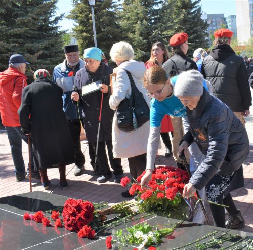 Митинг, посвященный 78 годовщине Победы