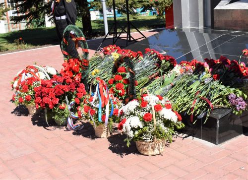 Митинг, посвященный 78 годовщине Победы