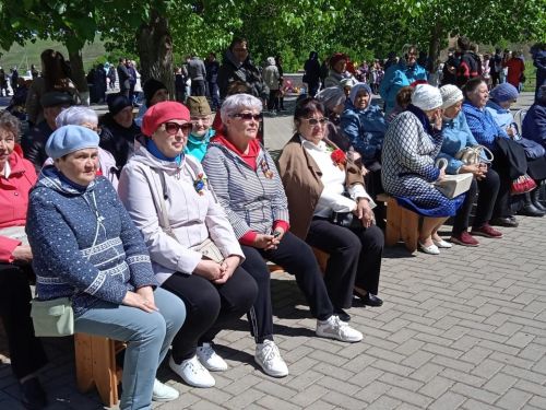 Митинг, посвященный 78 годовщине Победы