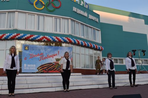 Митинг, посвященный 78 годовщине Победы
