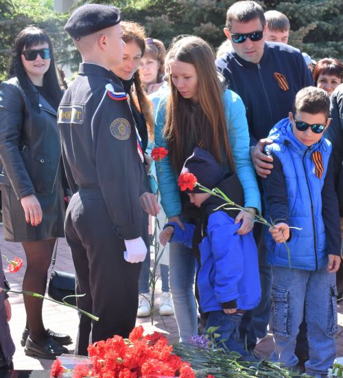 Митинг, посвященный 78 годовщине Победы