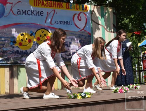 В Камских Полянах прошло мероприятие ко Дню Защиты детей