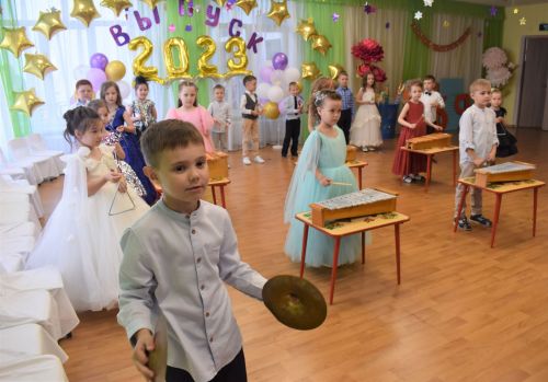 В детском саду «Огонёк» прошёл выпускной бал