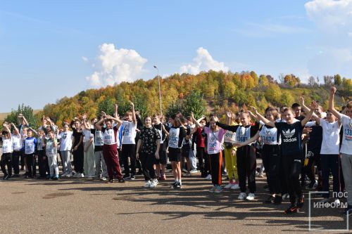 Камполянцы пробежали кросс