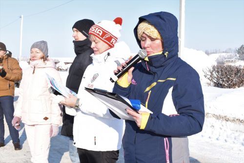 Жители Камских Полян приняли участие в массовом забеге по лыжным гонкам «Лыжня Камских Полян — 2024»