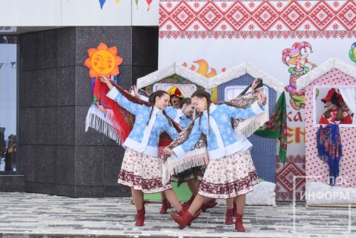 В Камских Полянах прошла широкая Масленица