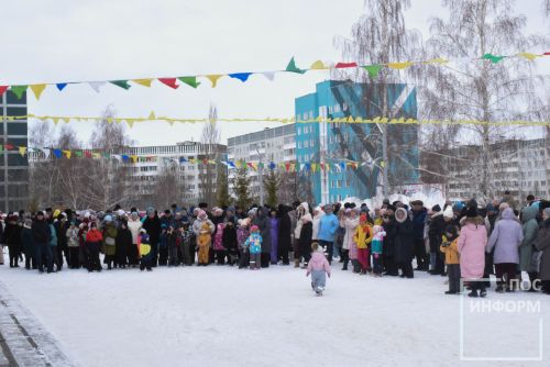 В Камских Полянах прошла широкая Масленица
