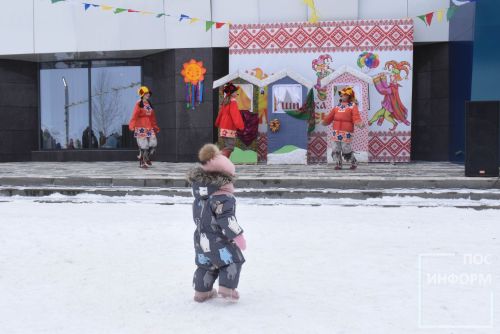 В Камских Полянах прошла широкая Масленица