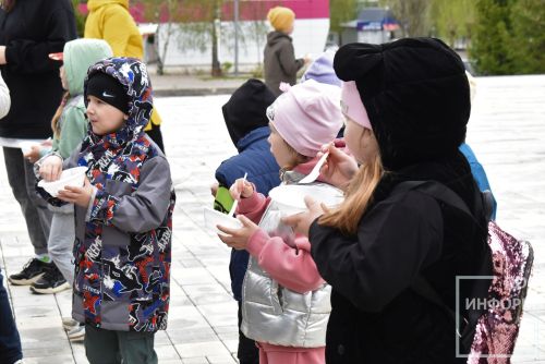 Для воспитанников детских садов провели традиционный татарский праздник «Карга боткасы»