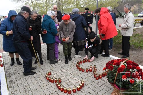Жители Камских Полян почтили память жертвам и участникам, ликвидаторам катастрофы на Чернобыльской АЭС