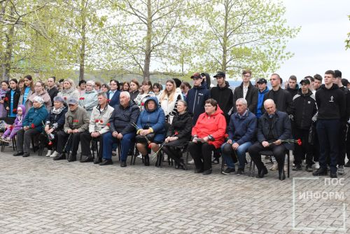 Жители Камских Полян почтили память жертвам и участникам, ликвидаторам катастрофы на Чернобыльской АЭС