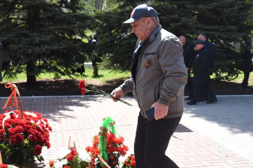 Митинг, посвященный 79-й годовщине Победы