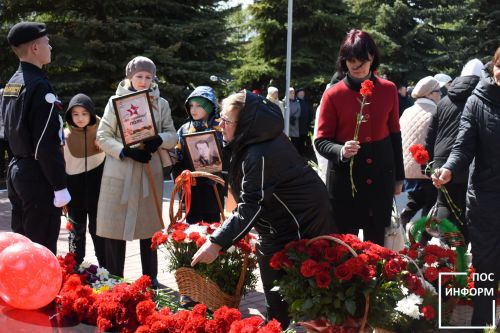 Митинг, посвященный 79-й годовщине Победы