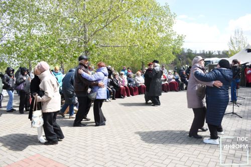 Митинг, посвященный 79-й годовщине Победы