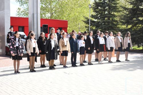 Митинг, посвященный 79-й годовщине Победы