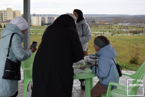 В Камских Полянах прошло открытие нового парка «Соенеч»