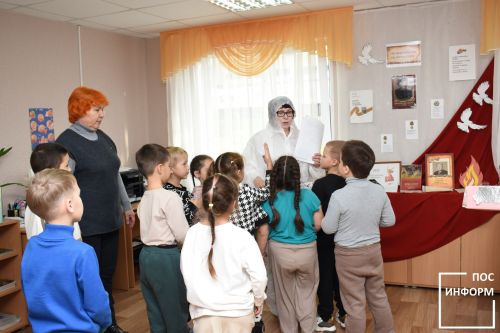 Мероприятие в библиотеке Камских Полян